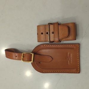 Louis Vuitton luggage tag